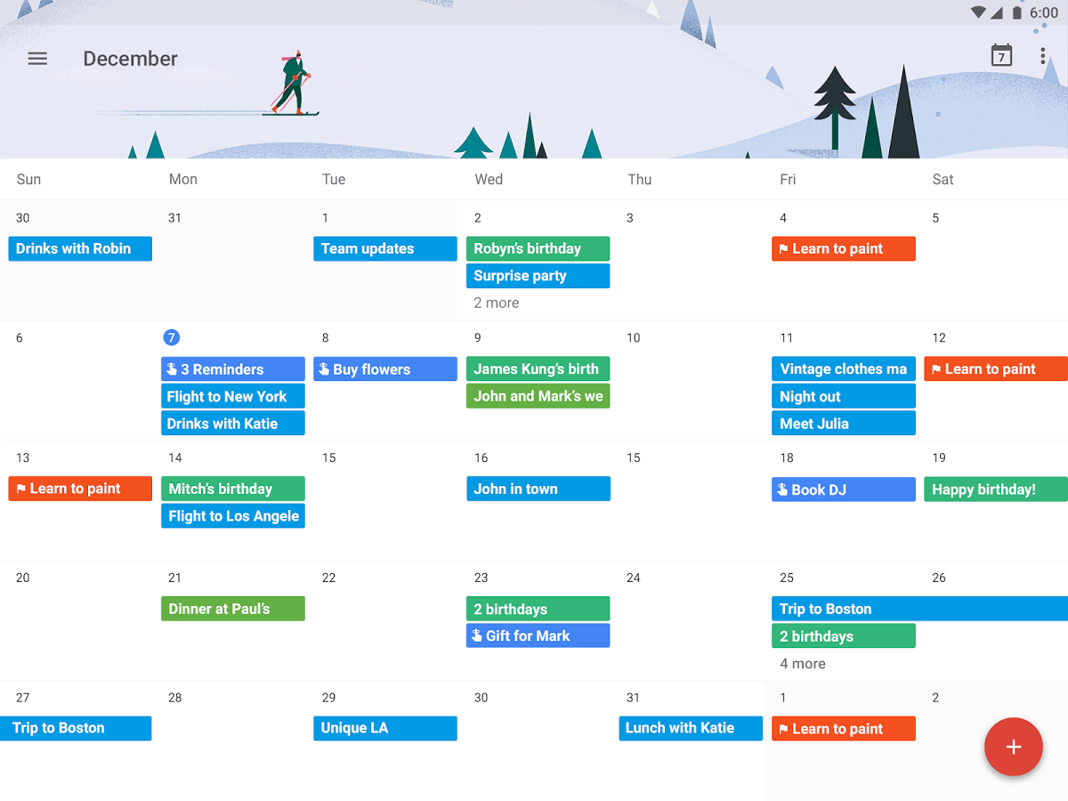 google calendar